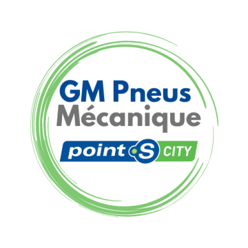 Logo GM Pneus Mécanique Point S